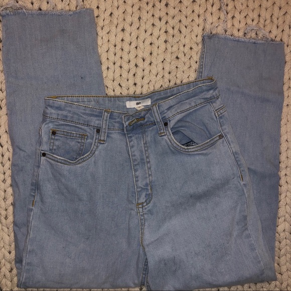 BP light wash crop mom jeans - Picture 6 of 8